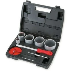 MONDELIN - Coffret 5 Trepans Carbure Et Accessoires