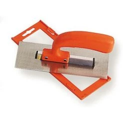 PLATOIR INOX BISEAUTE 20 X 8 MONT.ALU PLASTIQUE MONDELIN - 231701--