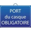 MONDELIN - Panneau De Signalisation "port Du Casque Obligatoire" -MONDELIN Soldes 30951478 1