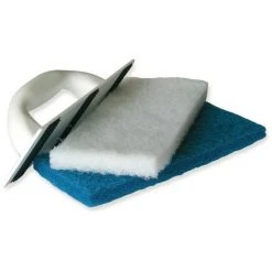 MONDELIN - Platoir Monobloc à Nettoyer Tampons Abrasifs