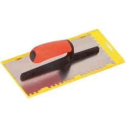 MONDELIN - Platoir Lame Inox Denté Carré 6 X 6 X 6