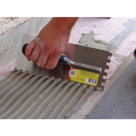 MONDELIN - Platoir Lame Inox Denté Carré 6 X 6 X 6 4 MONDELIN - Platoir Lame Inox Denté Carré 6 X 6 X 6 – Image 2