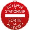 MONDELIN - Panneau Défense De Stationner Sortie De Voitures 2 MONDELIN - Panneau Défense De Stationner Sortie De Voitures -MONDELIN Soldes 31490200 1