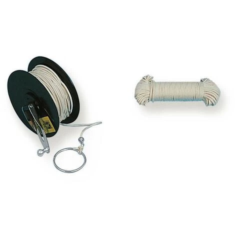 MONDELIN - Cordeau De Rechange En Carotte De Coton Trèssé 3 MONDELIN - Cordeau De Rechange En Carotte De Coton Trèssé